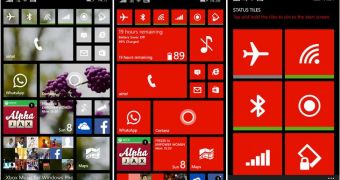 Status Tiles for Windows Phone (screenshots)