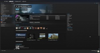 Steam Beta library view