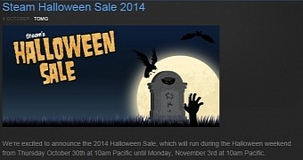 Steam Halloween Sale 2014 starts soon