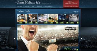 Day 15 of the Steam Holiday Sale is in effect