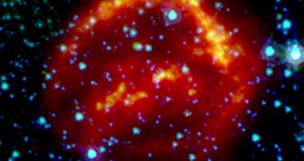 Supernova explosion leaves isotopic signature in small meteorite