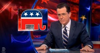 In 2015, Stephen Colbert takes over from David Letterman on the Late Show