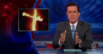 Stephen Colbert Spoofs “Accidental Racist” with “Oopsie-Daisy Homophobe”