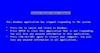 This is the first BSOD displayed to users in Windows 3.1