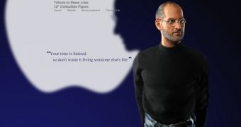 Steve Jobs figurine by In Icons (marketing)