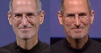 Steve Jobs September 2009 - January 2010 comparison