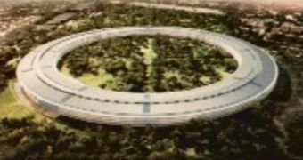 Forthcoming Apple HQ - rendering