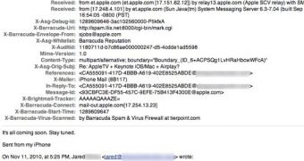 Purported email exchange between Apple fan and Steve Jobs (Apple CEO)