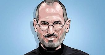 Drawing of Steve Jobs