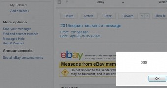 Stored XSS Bug in eBay Messages Still Unpatched a Year After Reporting, PoC Available