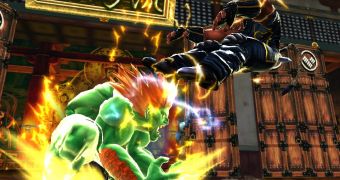 Blanka appears in Street Fighter X Tekken on PS Vita