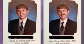 One student jokes about himself changing over a decade