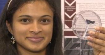 Eesha Khare and her supercapacitor