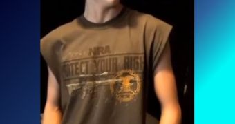 Student's NRA shirt gets him suspended, arrested