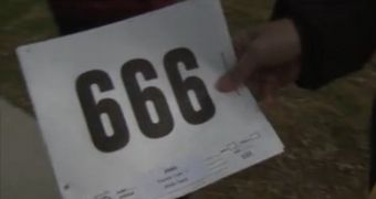 Student pulls out of race for getting the "devil's number"