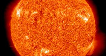 The Sun releases massive filament on Tuesday, November 16
