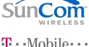 SunCom and T-Mobile logos
