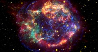 Cosmic rays originate from stellar explosions and black holes