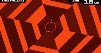 Super Hexagon gameplay