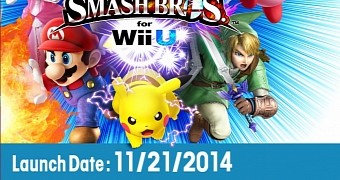 Smash launch on the Wii U