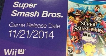 The potential launch date of Super Smash Bros. for Wii U