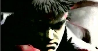 A screenshot of Ryu from the SF IV teaser trailer released just days ago