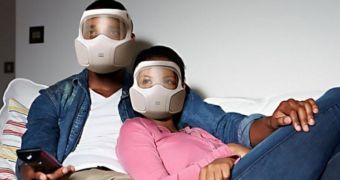 Designer claims that stylish gas masks can help people better cope with catastrophes