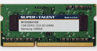 Super Talent DDR3 SO-DIMM memory