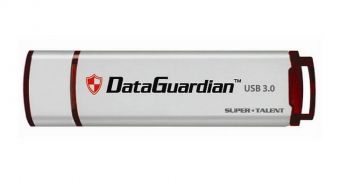 Super Talent USB 3.0 DataGuardian Flash Drive Is Password Protected