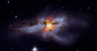 Supermassive Black Hole Collision Imaged