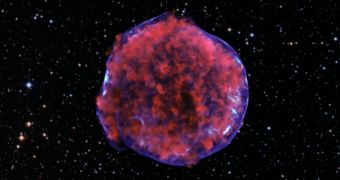 Tycho's supernova remnants features a backwards-travelling shock wave moving at Mach 1,000