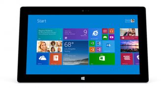 Surface 2 runs Windows RT 8.1
