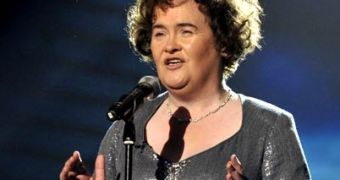 Susan Boyle on the finale of Britain’s Got Talent: coming in second reportedly led to her “breakdown”