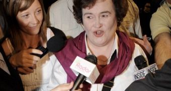 Susan Boyle arrives in the US for surprise performance on America’s Got Talent