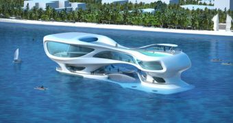Sustainable Marine Research Center in Bali Inspired by Tsunami Waves