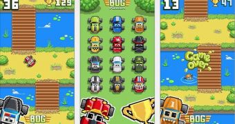 Bog Racer was released a month before Swing Copters