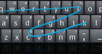 Swype Beta for Android (screenshot)
