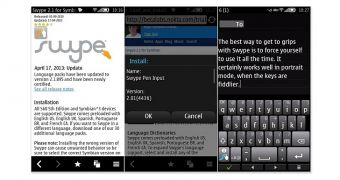 Swype Beta for Symbian