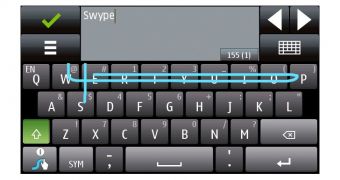 Swype Beta for Symbian