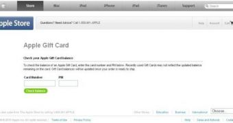 A screenshot provided by Symantec depicting the phishing site spoofing the Apple brand