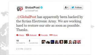 Syrian Electronic Army hacks GlobalPost, again