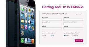 iPhone 5 coming soon at T-Mobile