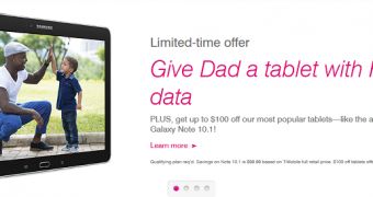 T-Mobile discounts several tablets for Father's Day