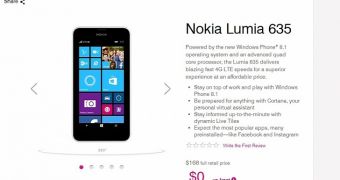 Nokia Lumia 635 arrives at T-Mobile