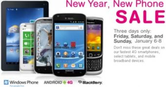 T-Mobile USA Announces 3-Day ‘New Year, New Phone’ Sale, In-Store Only