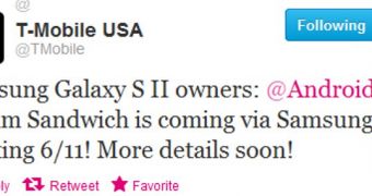 T-Mobile USA tweet