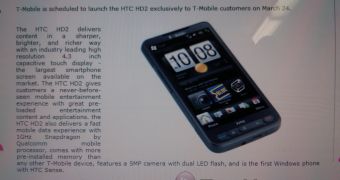 HTC HD2 release date