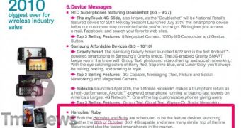Samsung Hercules and HTC Ruby at T-Mobile in October