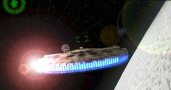 Star Wars: Trench Run gameplay screenshot