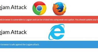 Internet Explorer not susceptible to Logjam attacks, Chrome and Firefox will receive an update